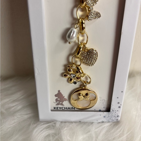 Disney Gold Keychain / Bag Charm - Picture 2 of 4